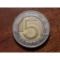 Польша 5 злотых 2009