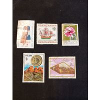 Марки Болгария, Польша, Куба