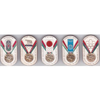 Советские спортсмены на Олимпийских играх - Мельбурн (1956), Рим (1960), Токио (1964), Мюнхен (1972), Монреаль (1976).