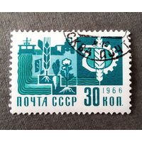 Марка СССР 1966 год Стандарт