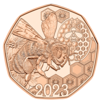 Австрия 5 евро 2023 Танец пчел UNC