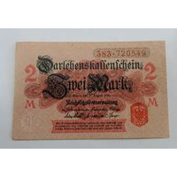 2 марки 1914 г. Германия.
