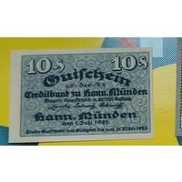 Нотгельд Германия 10 пфеннигов