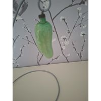 Елочная игрушка огурец