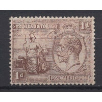 1922-28 Тринидад и Тобаго /Trinidad & Tobago 1d Британия хозяйка морей Георг V