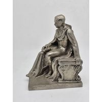 Статуэтка фигура Лермантов силюмин