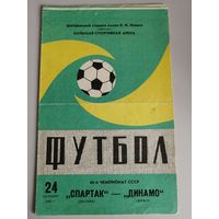 СПАРТАК Москва - ДИНАМО Минск 24.10.1983