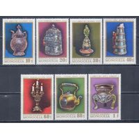 [2122] Монголия 1974. Культура.Прикладное искусство.Изделия из металла. СЕРИЯ MNH