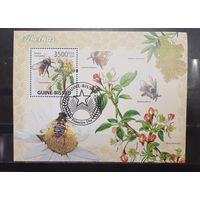Гвинея-Бисау. 2009 год. Фауна. Насекомые. Пчёлы (блок) (1286)