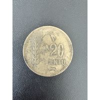 20 центов 1925 года. Хорошее состояние. С 1 рубля