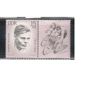 ГДР-1963(Мих.960)  *  ,  Спорт, Велосипеды, Велоспорт,