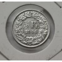 1/2 франка 1944 г.