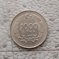 1000 лир 1994 года. Турция. Турецкая республика.