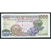 Гана 1000 седи 2002 г. P32h. Серия MD. UNC