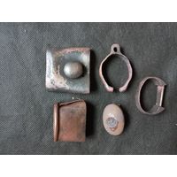 Детали от ножен и пятка