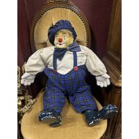 Большой старинный клоун, Европа, много лотов с рубля