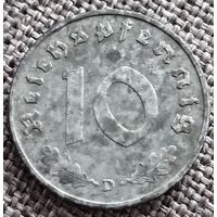 10 рейхспфеннигов 1941 D