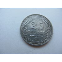 25 пфеннигов 1911
