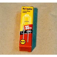 Лампа галогенная капсула G6.35 Navigator JCD 230V 35W
