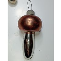 Ёлочная игрушка - Гриб , СССР .