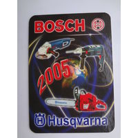 Календарик 2005 г. BOSCH.