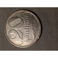 20 сантим Латвия 1922 год