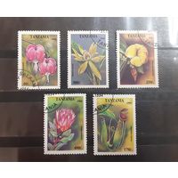 Танзания. 1994 год. Флора. Цветы (300)