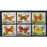 КНДР 1991 бабочки .