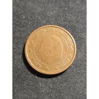 Бельгия 2 евроцента 2000
