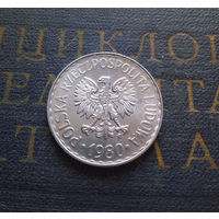 1 злотый 1980 Польша #01 UNC