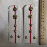 Погоны к белой рубашке капитана МЧС