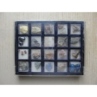 Продажа коллекции с 1 рубля! Минералы, 20 видов.