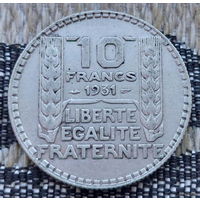 Франция 10 франков 1931 год. Серебро! Сторгуй за свою цену, предложи обмен!
