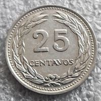 Сальвадор 25 сентаво  1977 г.