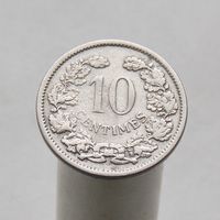 Люксембург 10 сантимов 1901