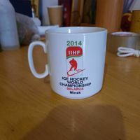 Кружка Чемпионат мира по хоккею, Минск 2014г.