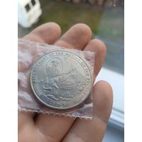 Остров Мэн 1 крона, 1989 200 лет мятежу на "Баунти". Острова Питкэрн