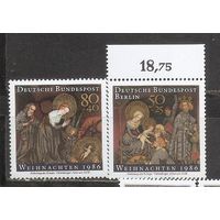 ФФ5 ФРГ Берлин 1986 Рождество