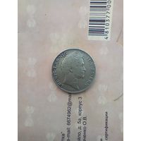 1 гульден 1839 года Бавария редкий
