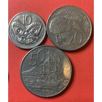 Новая Зеландия 3 монеты