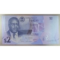 2 доллара 2025 года - Белиз - UNC
