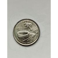 25 центов США. Американское Самоа.