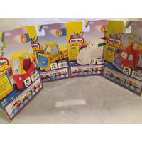 Маленьким коллекционерам машинок((4  мини машинки Литл Тайкс( MGA Entertainment в блистере)+4 машинки с ручкой),одним лотом