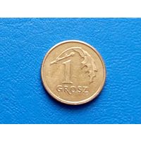 Польша. 1 грош 2024. UNC