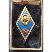 Ромб высшего военного училища состояние коробка  распродажа коллекции