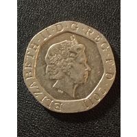 20 пенсов 2011 г. Великобритания