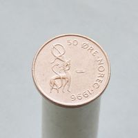 Норвегия 50 оре 1996