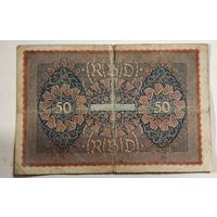 1919 год Германия 50 марок