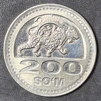 200 сум, Узбекистан, 2018 год