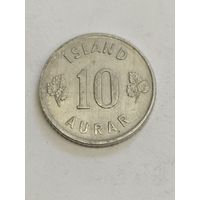 Исландия 10 аурар 1971
